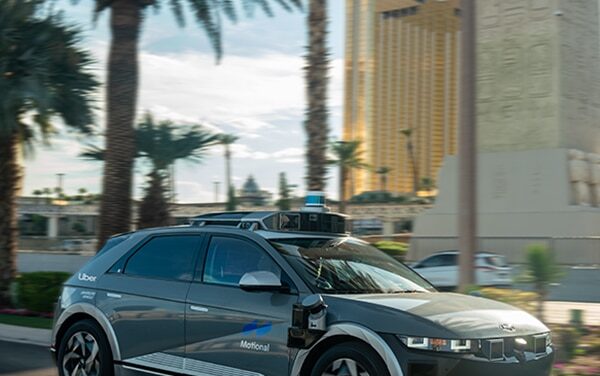 Robotaxi launching in Las Vegas will be available for Uber riders next year