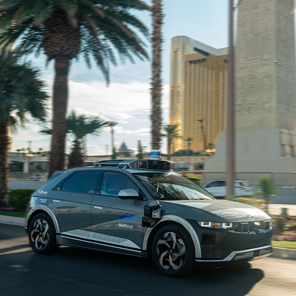 Robotaxi launching in Las Vegas will be available for Uber riders next year