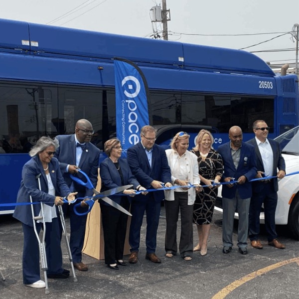 Pace and Via launch microtransit service geared to late-night workers in Chicago