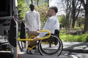 Disabled passenger