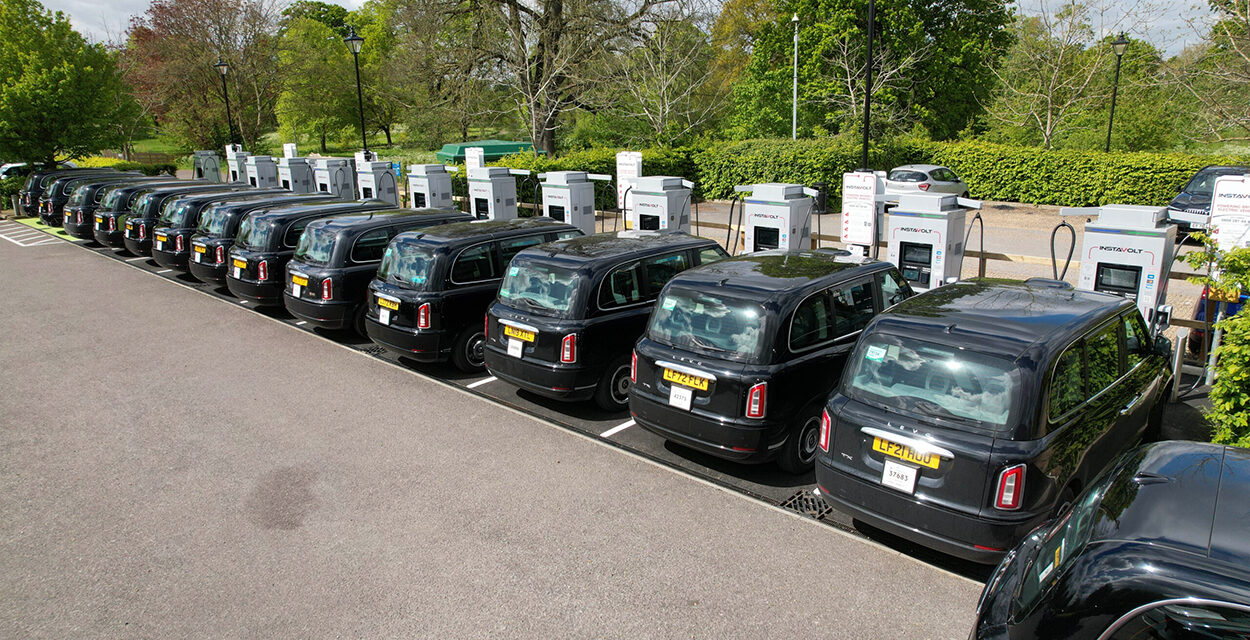 London’s black cabbies and InstaVolt join forces in the fight against VAT on public charging