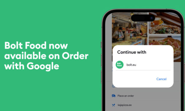 Bolt Food now available on Order with Google