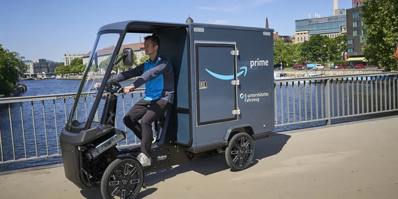 Amazon opens micromobility hub in Berlin for e-cargo bike deliveries