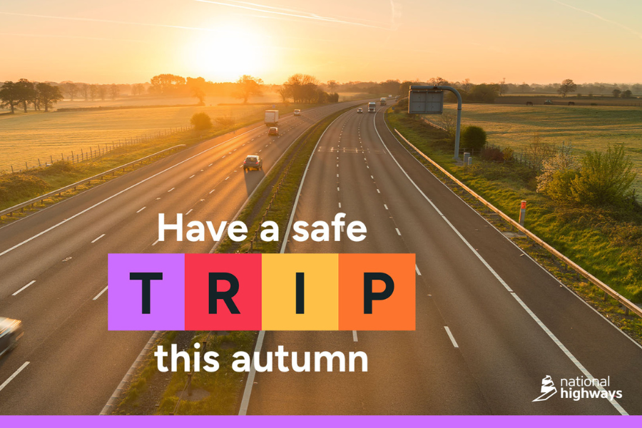 Have a safe T.R.I.P this Autumn – share with your drivers