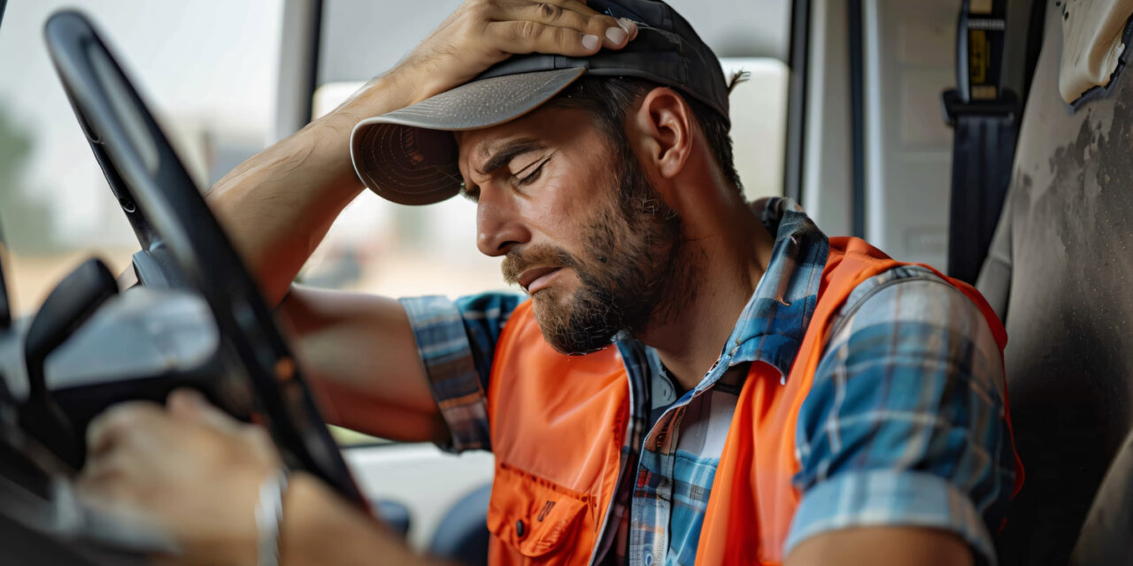 Survey finds 90% of UK van and lorry drivers say work-related stress has a negative impact on their driving