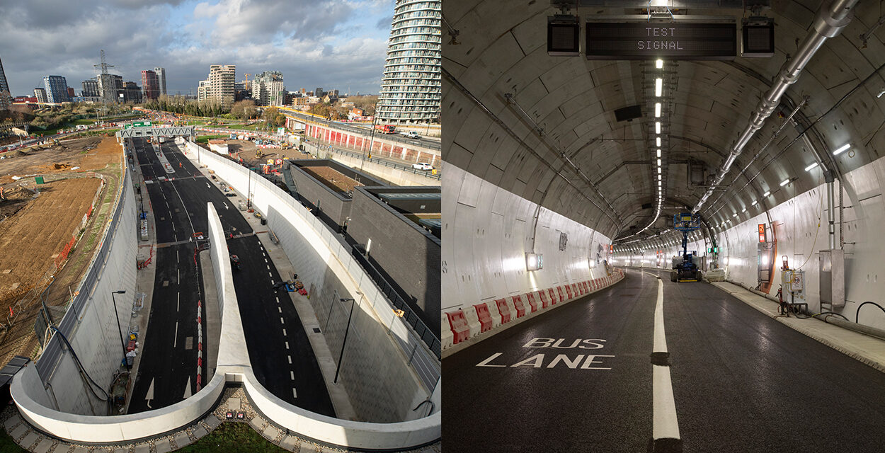 Major milestone for London: New Silvertown Tunnel near The O2 to open this spring